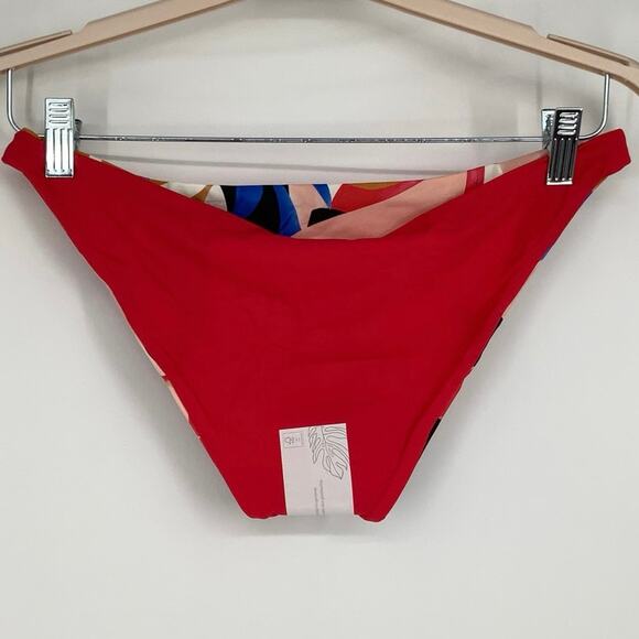 prAna Size Medium Tropics Elina Swim Reversible Bikini Bottom Swimsuit P1-10 - Picture 7 of 10